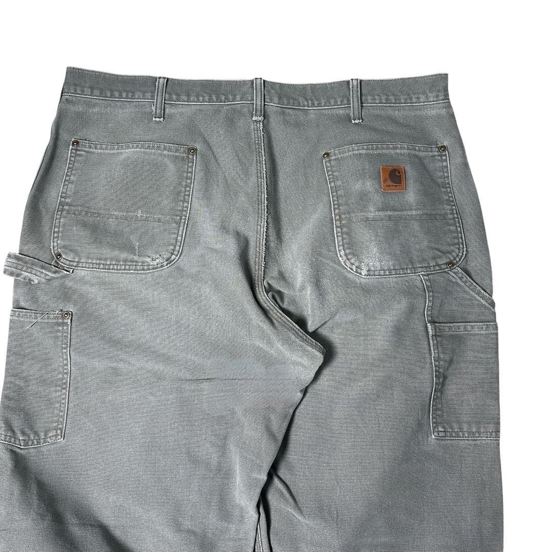 Carhartt ダブルニー B05 MOS モスグリーン W38 ワークパンツ