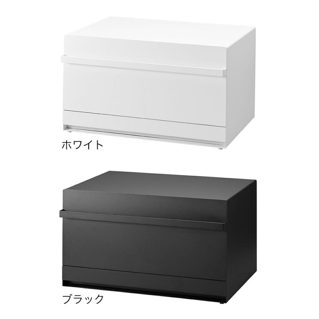 tower 山﨑実業 スライド式ブレッドケース 2段引き出し