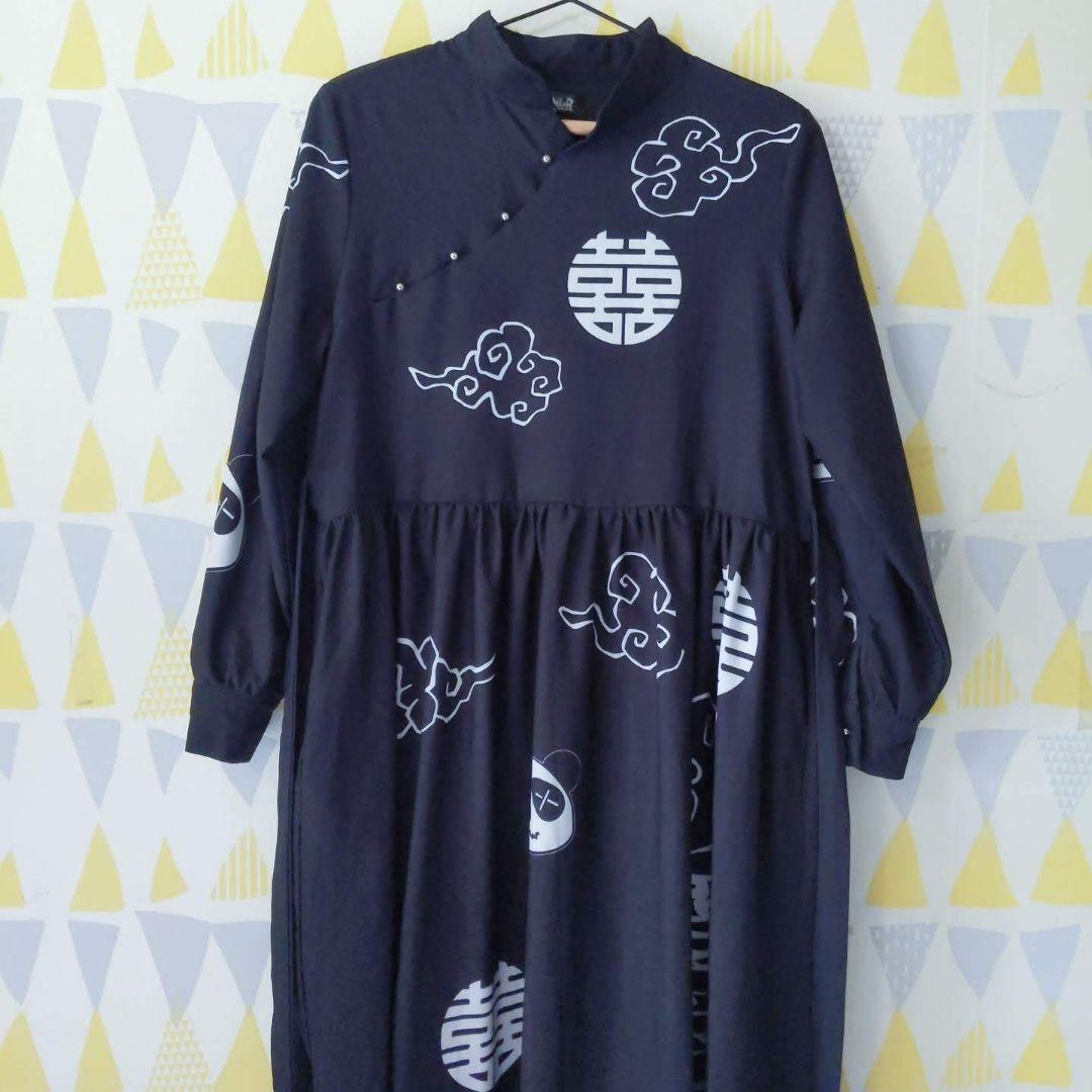 EMKCreation NieR Clothing チャイナ風ロングワンピース