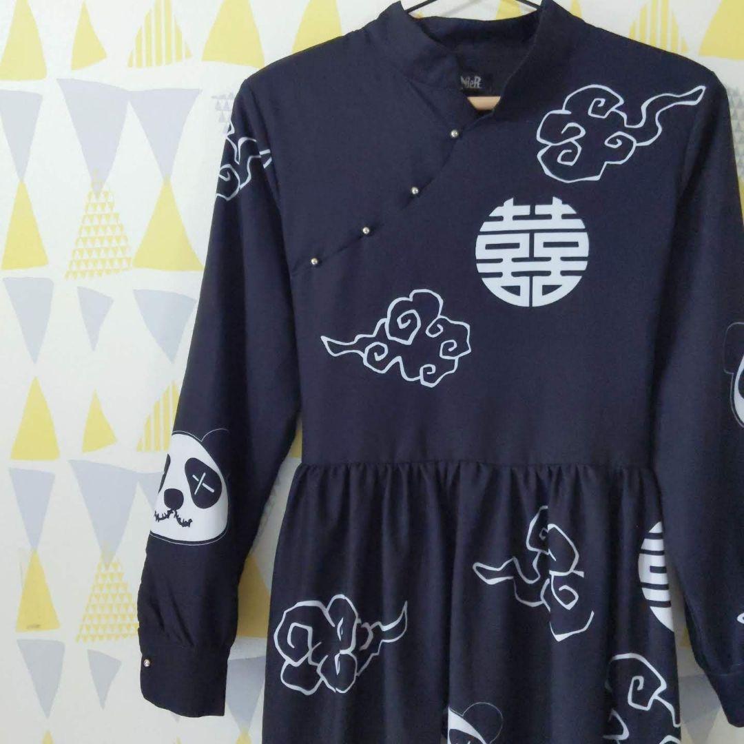 EMKCreation NieR Clothing チャイナ風ロングワンピース