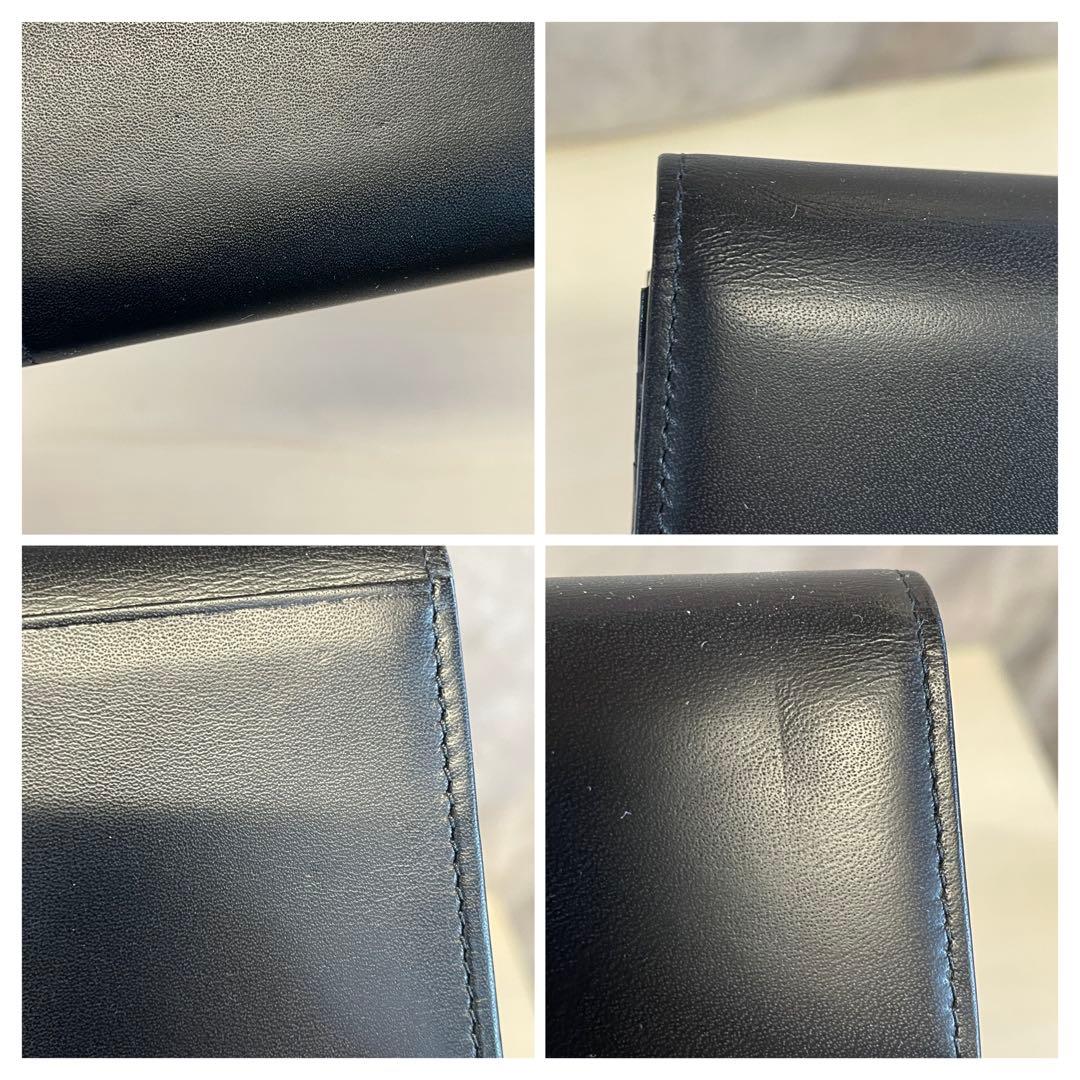 【訳あり】YvesSaintLaurent イヴ・サンローラン　長財布　牛皮