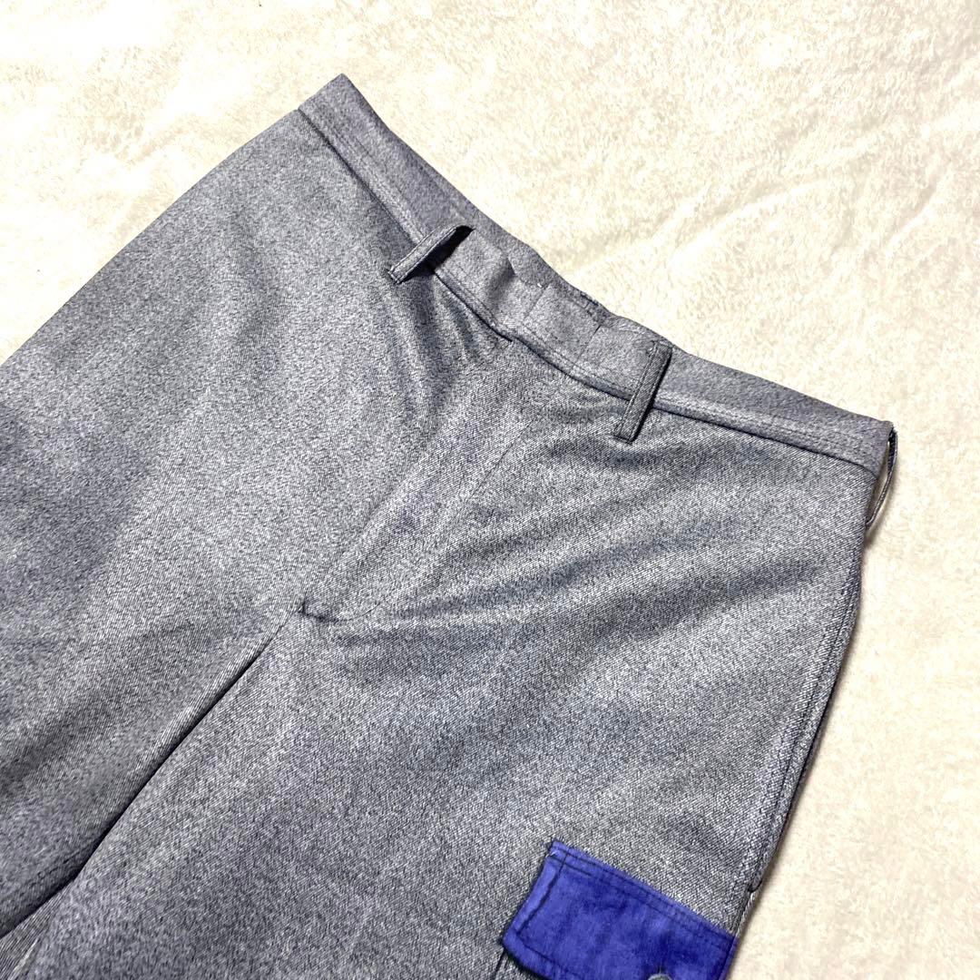 ✨希少✨yohji yamamoto POUR HOMME 転写パンツ　サイズM