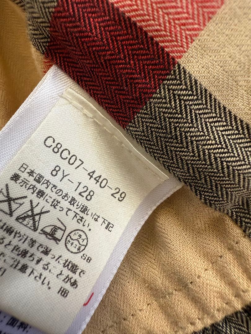 Co.kk 様　BURBERRY KIDS ウールコート　8Y