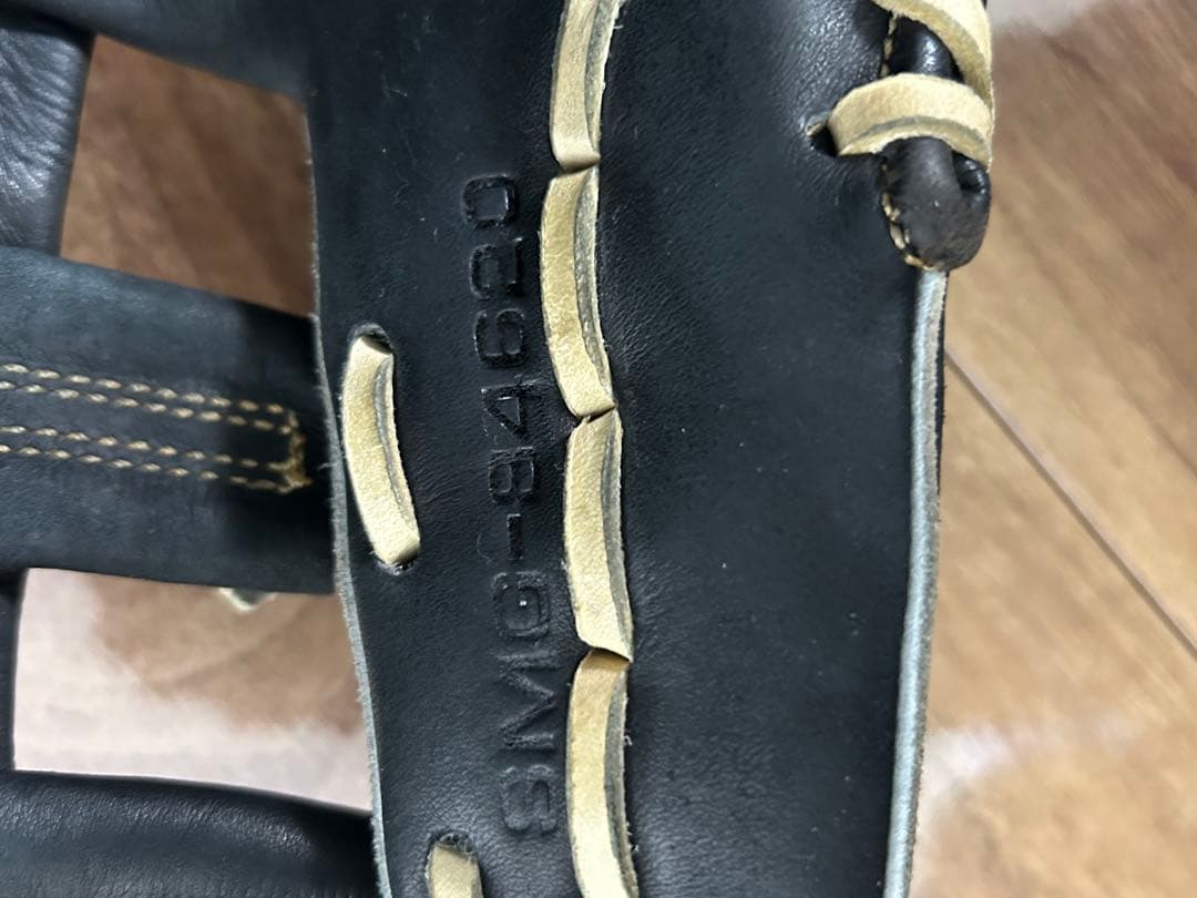 【美品】SSK 硬式内野手用 ブラック×キャメル