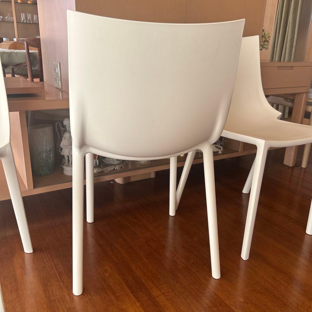 新品◆ドリアデ　高級ダイニング　カメレオンチェア　４脚セット　イタリアブランド