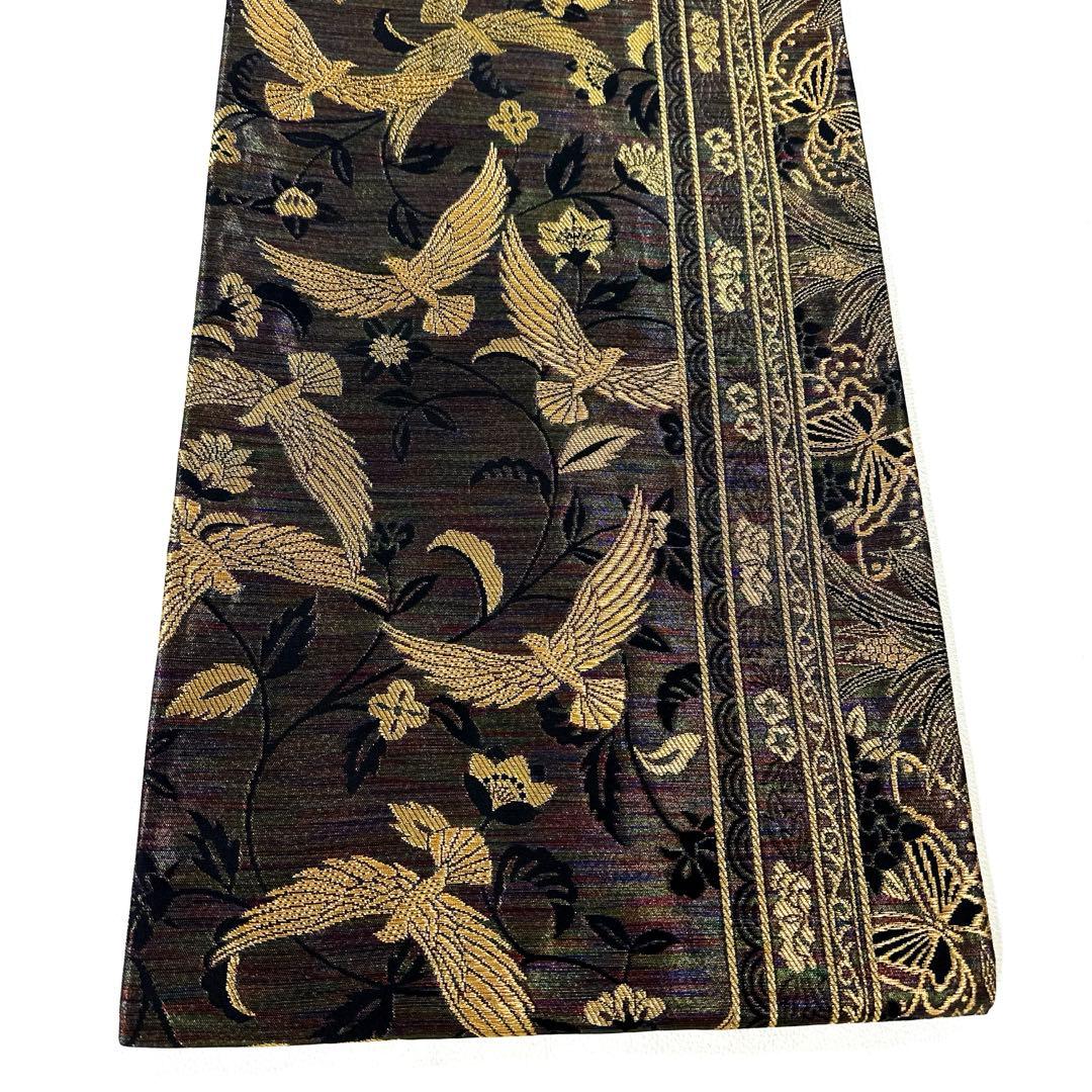 専用帯6255 ●斉藤三才 高級 正絹 六通 袋帯