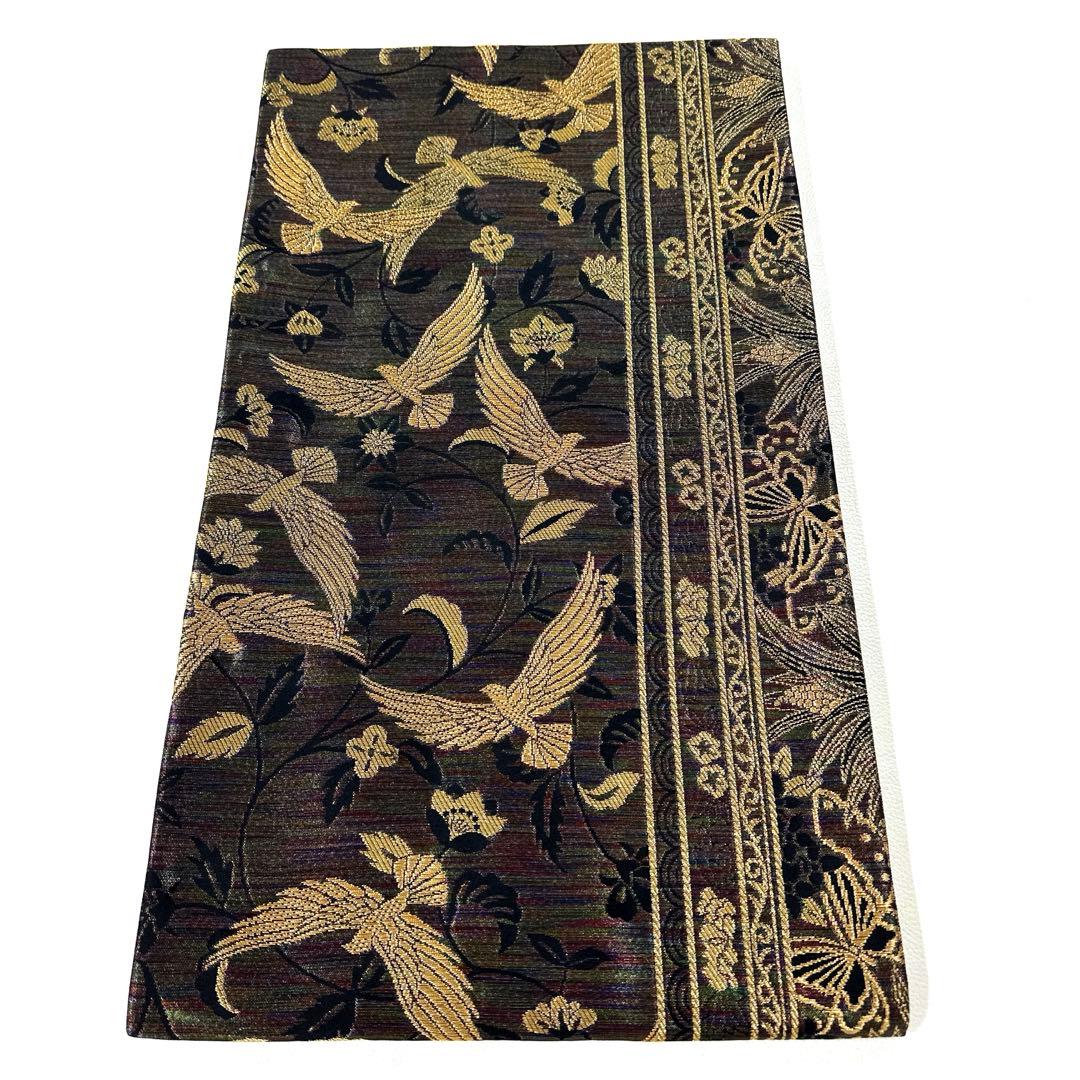 専用帯6255 ●斉藤三才 高級 正絹 六通 袋帯