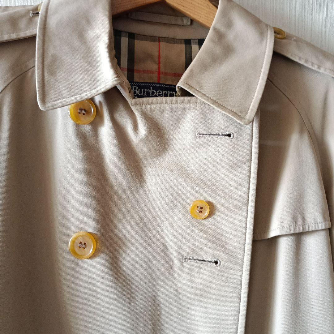 バーバリーロングベージュトレンチコート