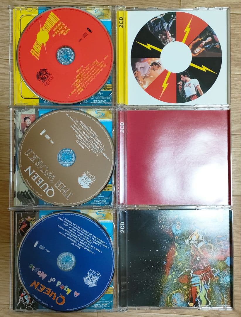 クィーン　オリジナル・アルバム（リミテッド・エディション）１５枚