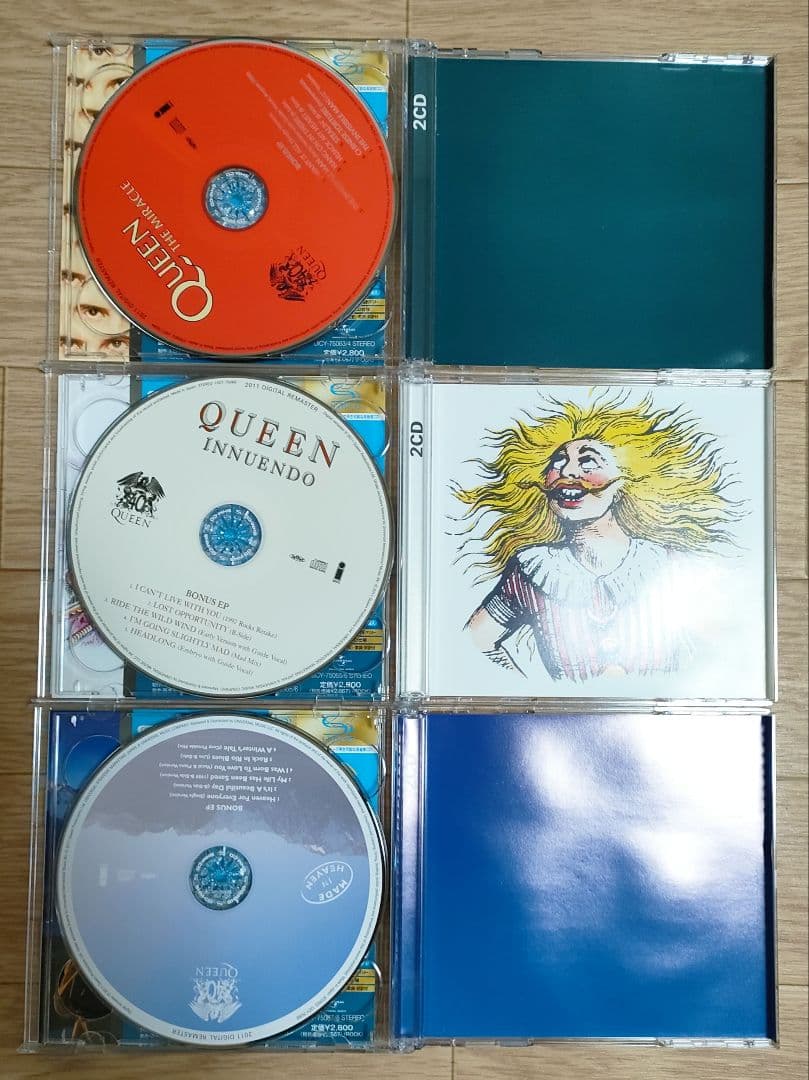 クィーン　オリジナル・アルバム（リミテッド・エディション）１５枚