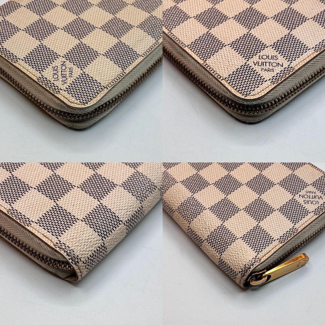 【美品✨】ルイヴィトン ダミエアズール ジッピーウォレット ラウンドジップ