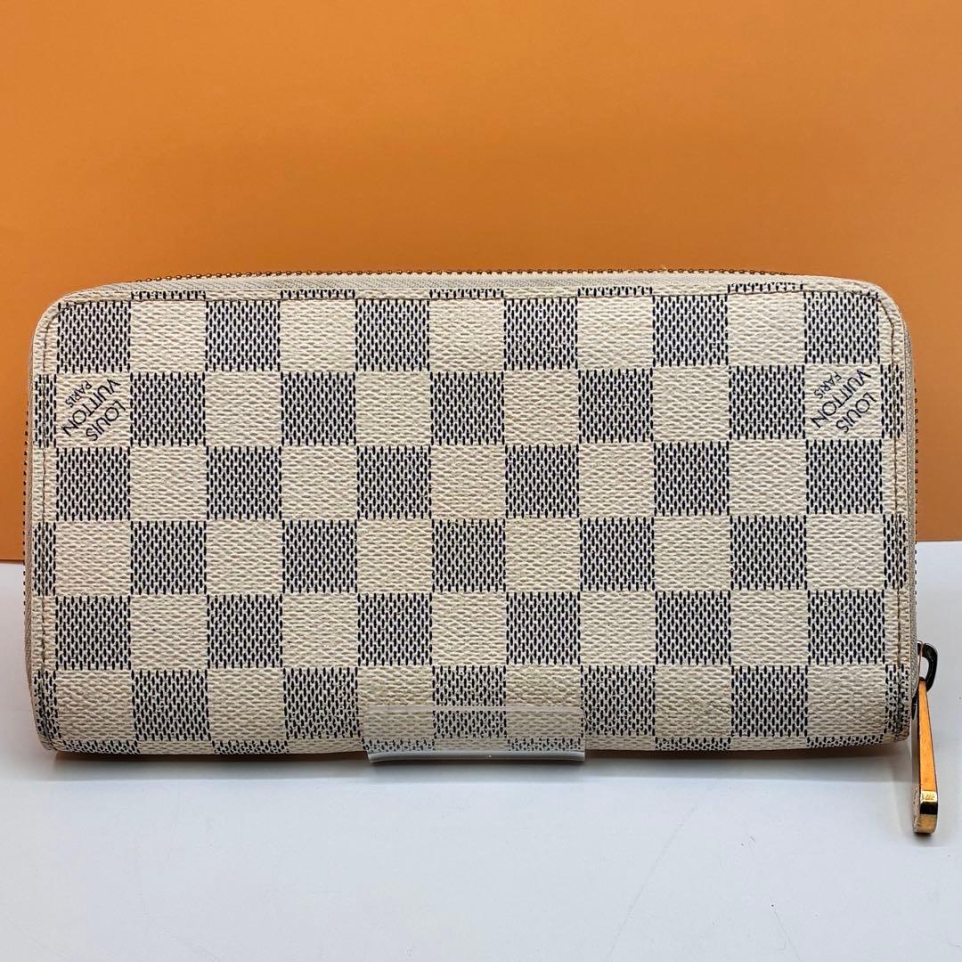 【美品✨】ルイヴィトン ダミエアズール ジッピーウォレット ラウンドジップ