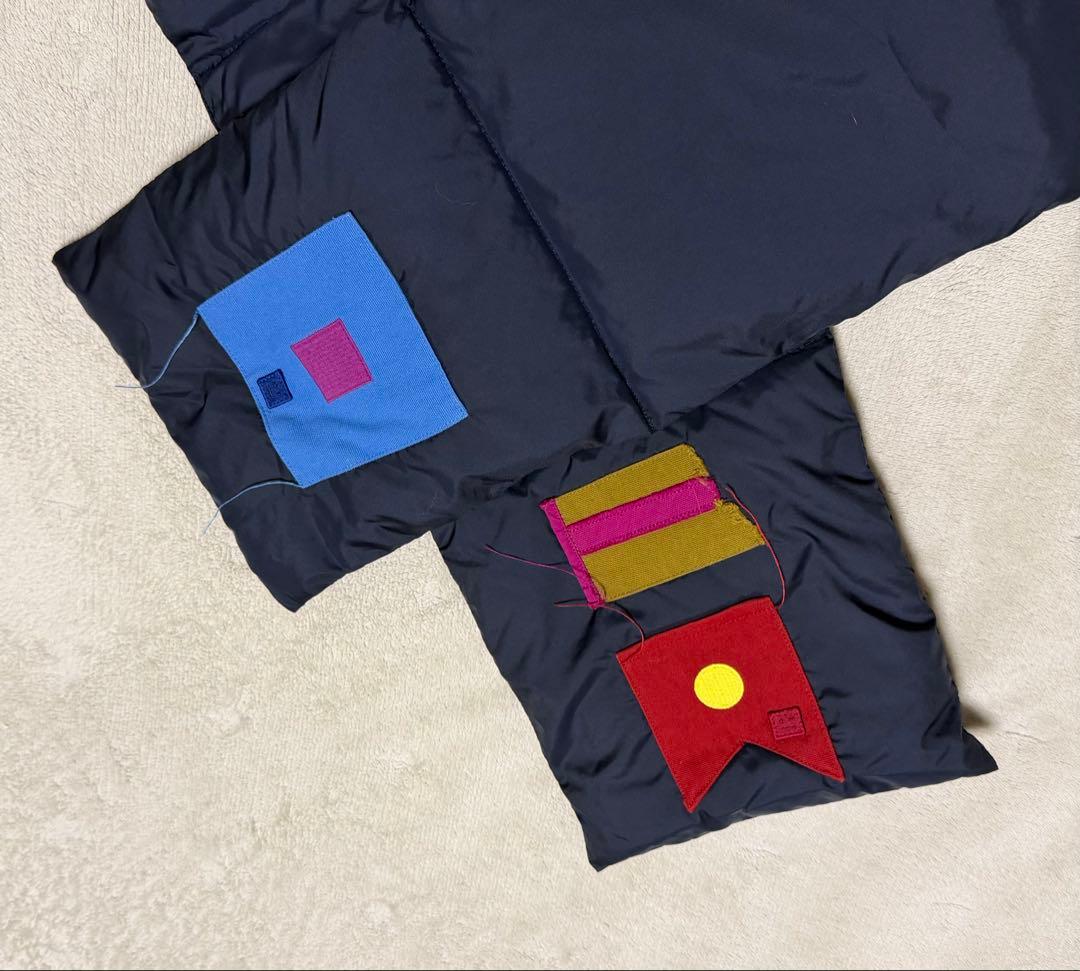 Acne Studios アクネストゥディオズ ダウン マフラー ネイビー