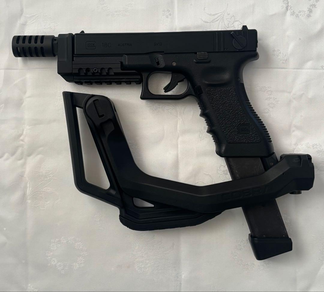 東京マルイ　グロック18c コブラストック