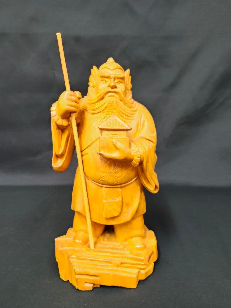 ​七福神 木彫り 置物 全7体揃い 恵比寿 大黒天 弁財天