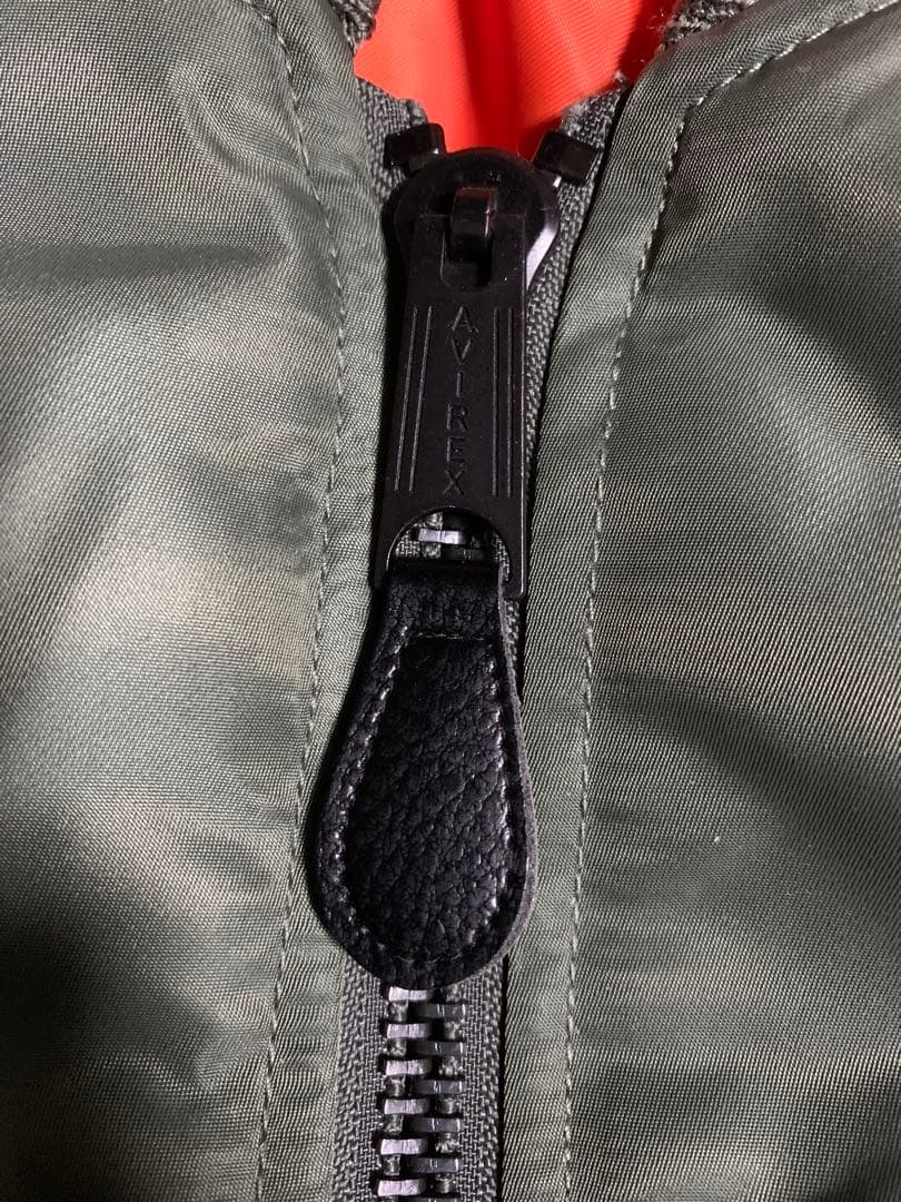 ジャケット・アウター AVIREX MA-1 COMMERCIAL sage color