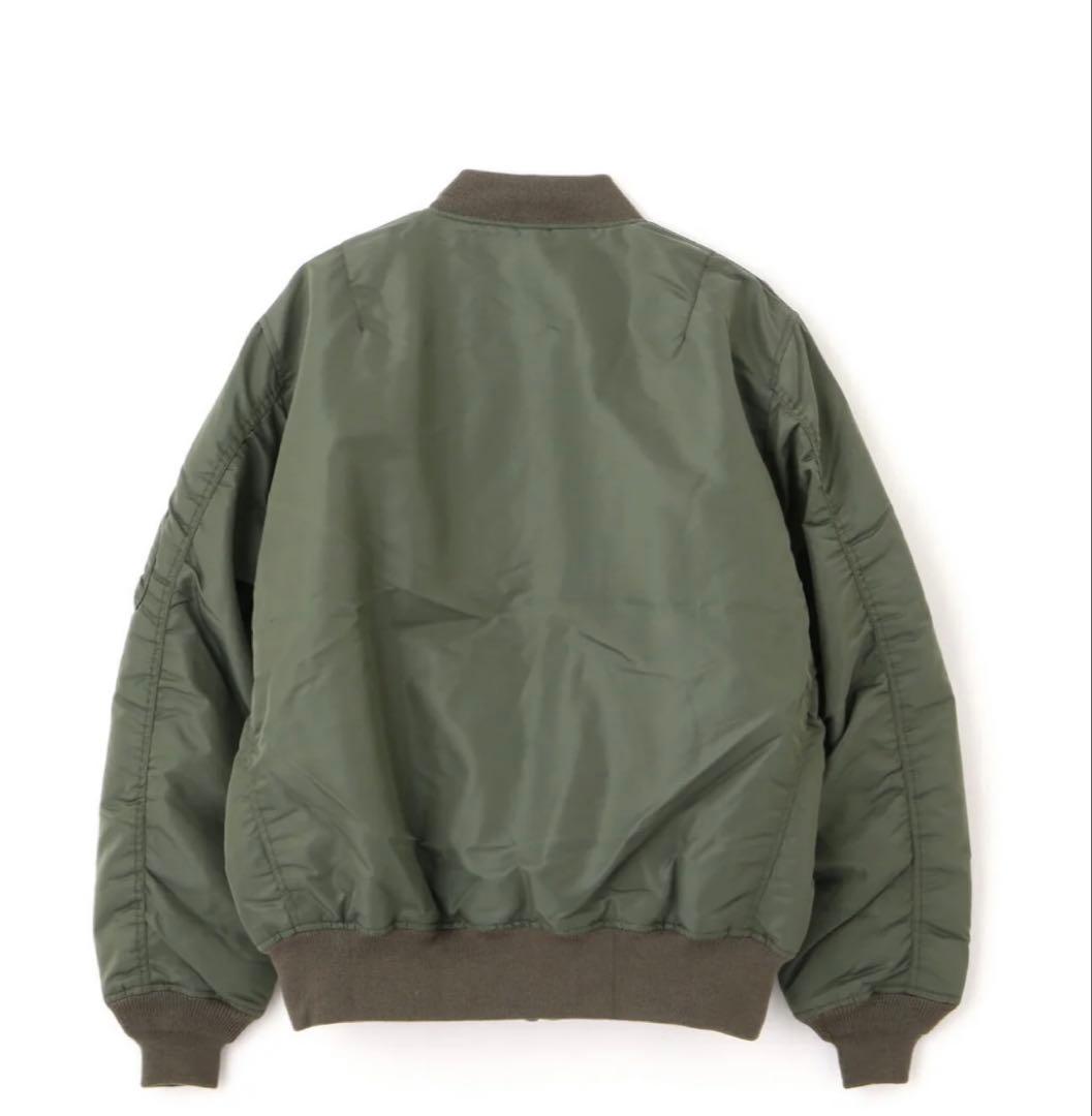 ジャケット・アウター AVIREX MA-1 COMMERCIAL sage color