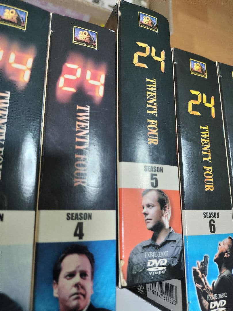 海外ドラマ「24」コンパクト DVD 全巻まとめ 1~8Season