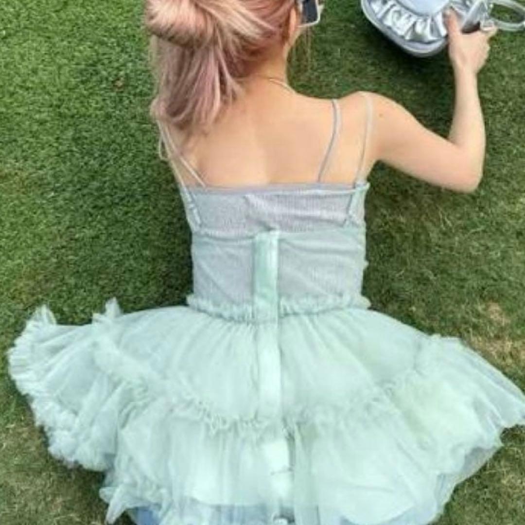 トップス Treat Urself Ballerina Tulle Peplum Tops