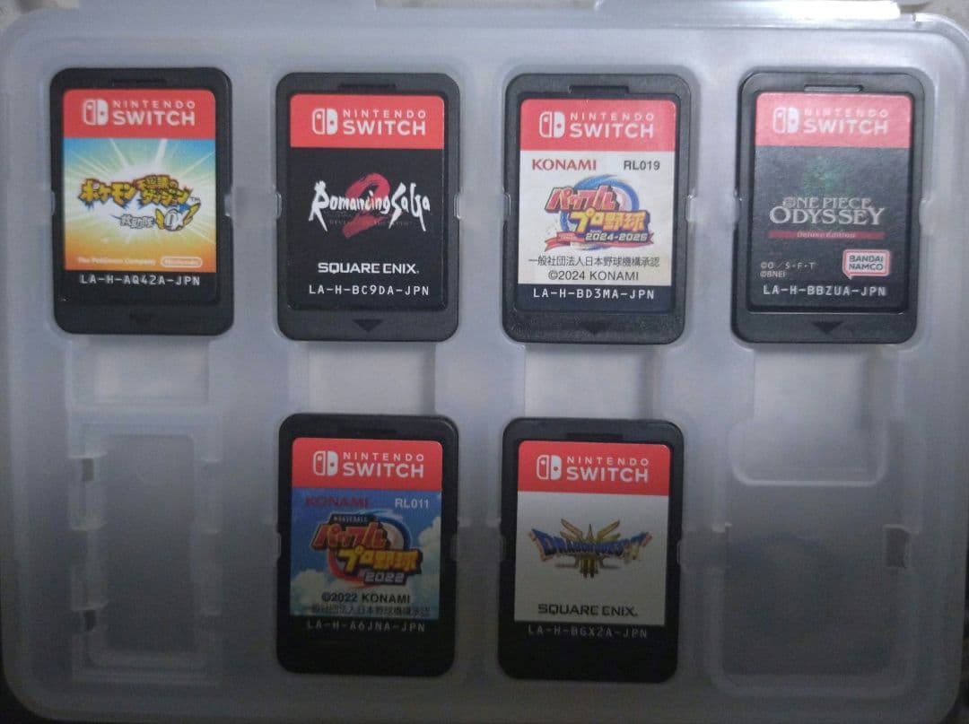 Nintendo Switch ソフト 6本セット　箱無し　ソフトまとめ売り