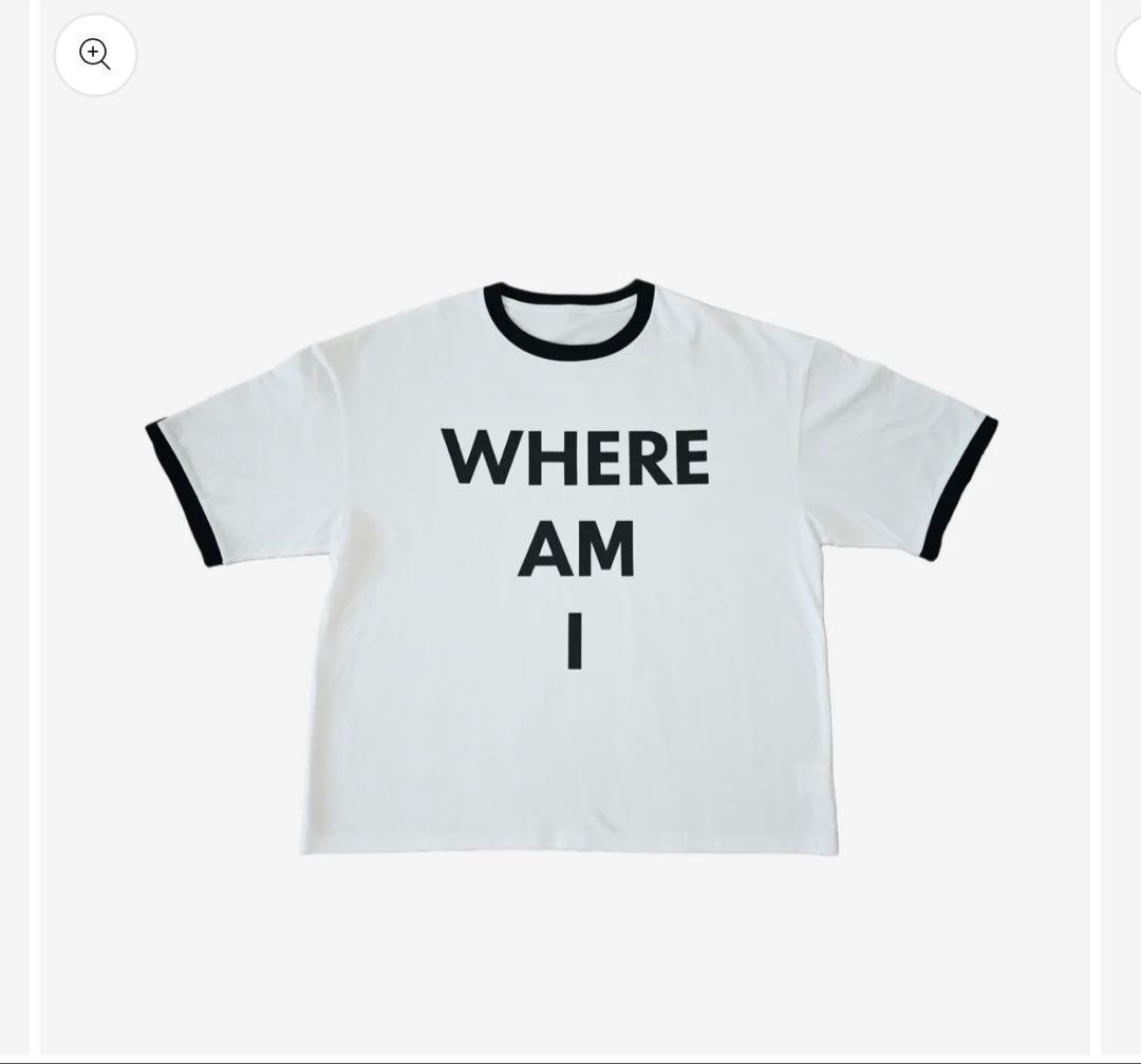 chiiiibag Ringer T-shirt♡ホワイト×ブラック　新品未開封