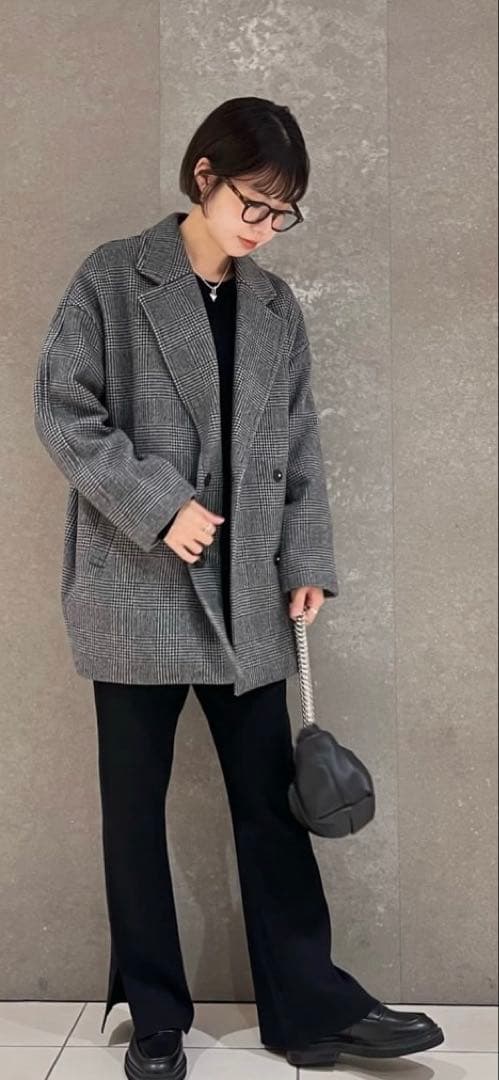 【美品】ジャーナルスタンダード　スーパー140ビーバーテーラーコート