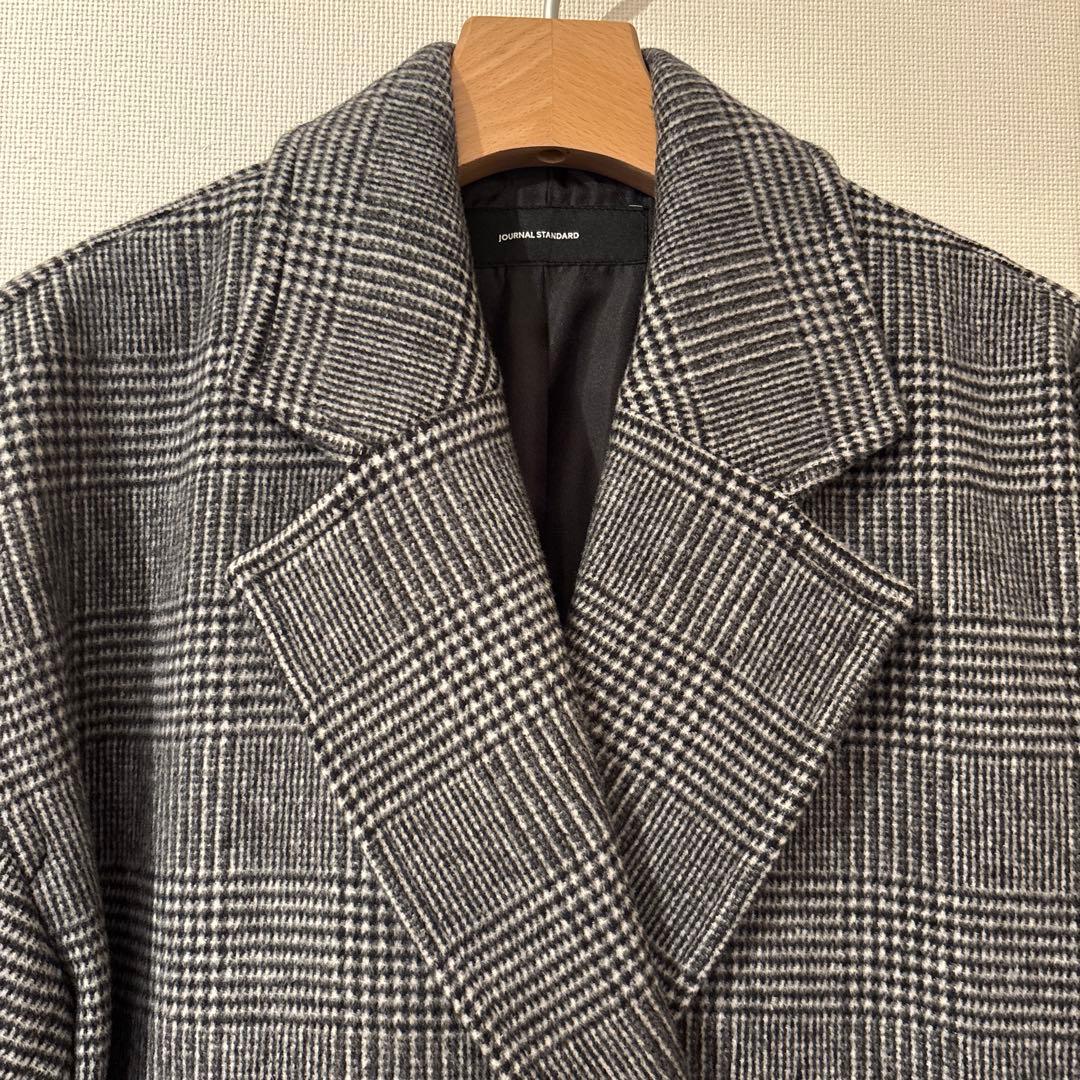 【美品】ジャーナルスタンダード　スーパー140ビーバーテーラーコート