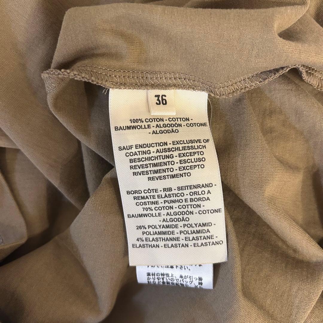HERMES エルメス 2022AW 朝の散歩 Tシャツ コットン ブラウン