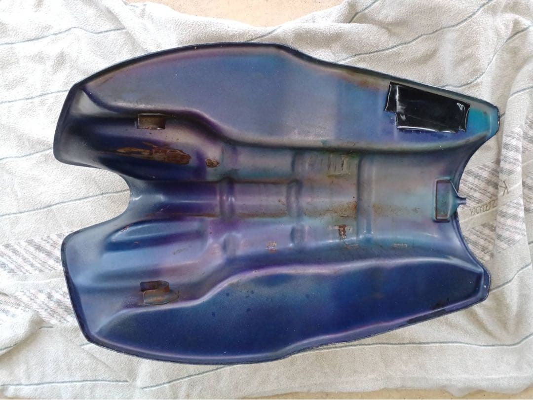 ✨希少✨カワサキZ750FX1型紺ガソリンタンク 純正段ボール入り