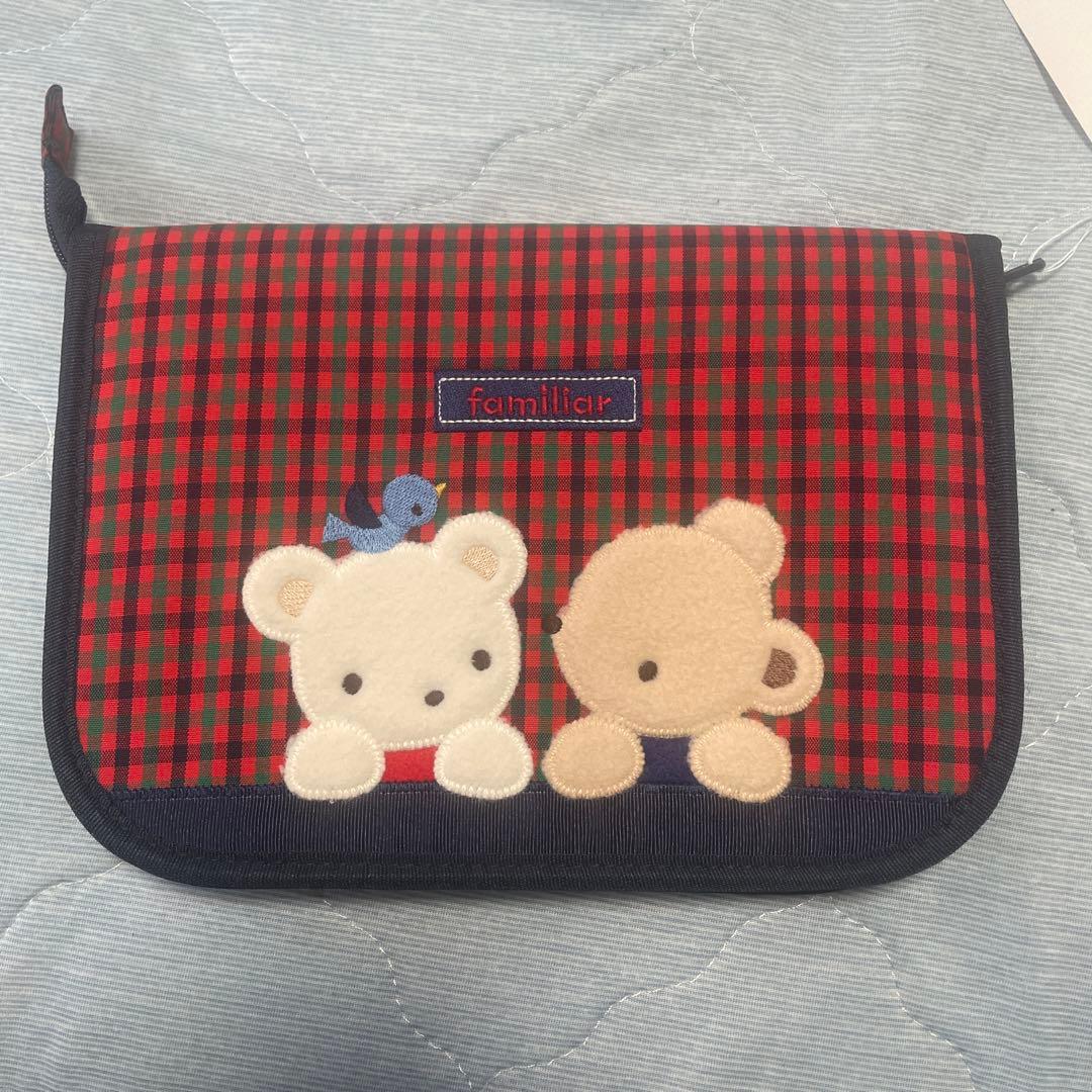 【新品】 familiar ファミリア 母子手帳 ケース 002 サイズ