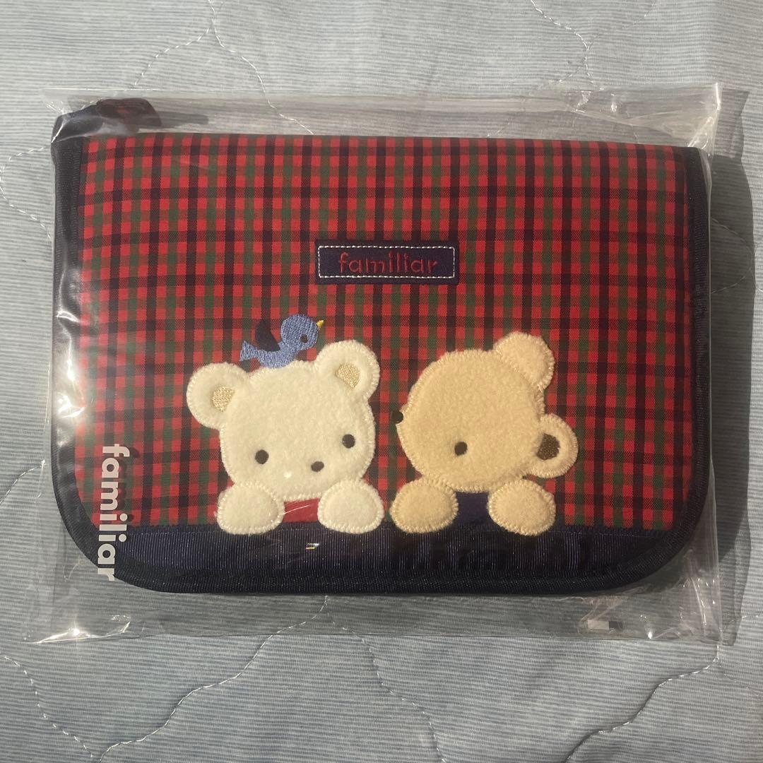 【新品】 familiar ファミリア 母子手帳 ケース 002 サイズ