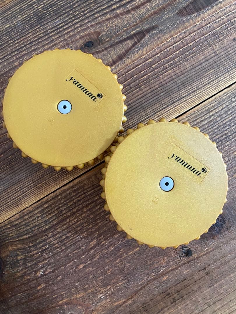 Yamuna エクササイズボール ゴールド 2個セット