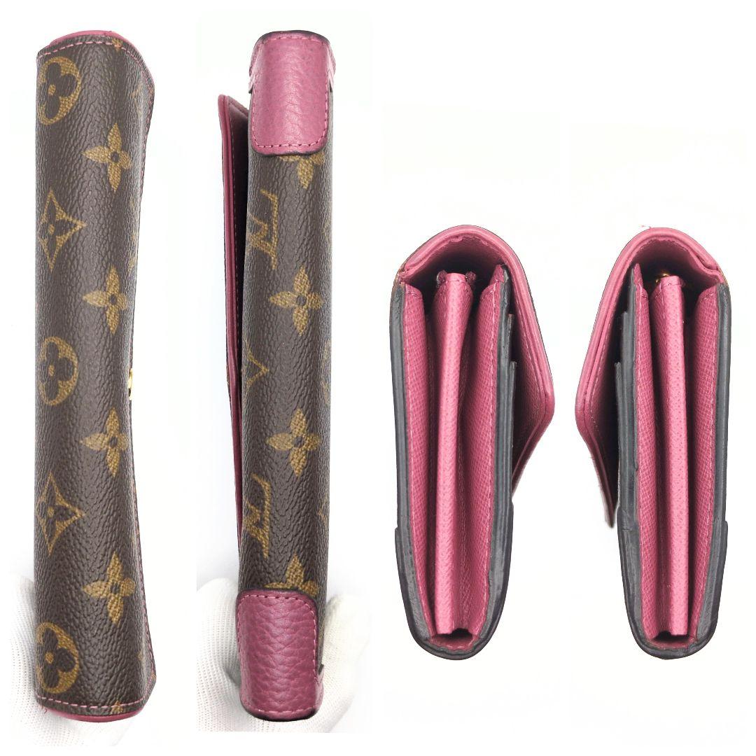 希少色 美品 ルイヴィトン ポルトフォイユ サラ レティーロ モノグラム ピンク