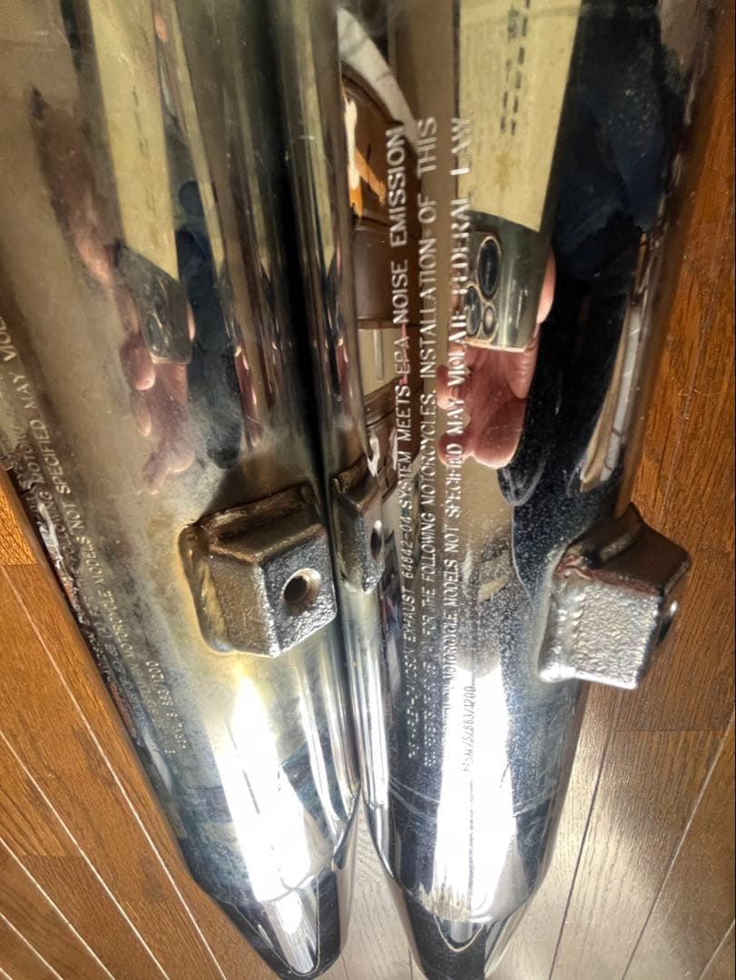 8*様 ハーレー　スポーツスター　北米マフラー