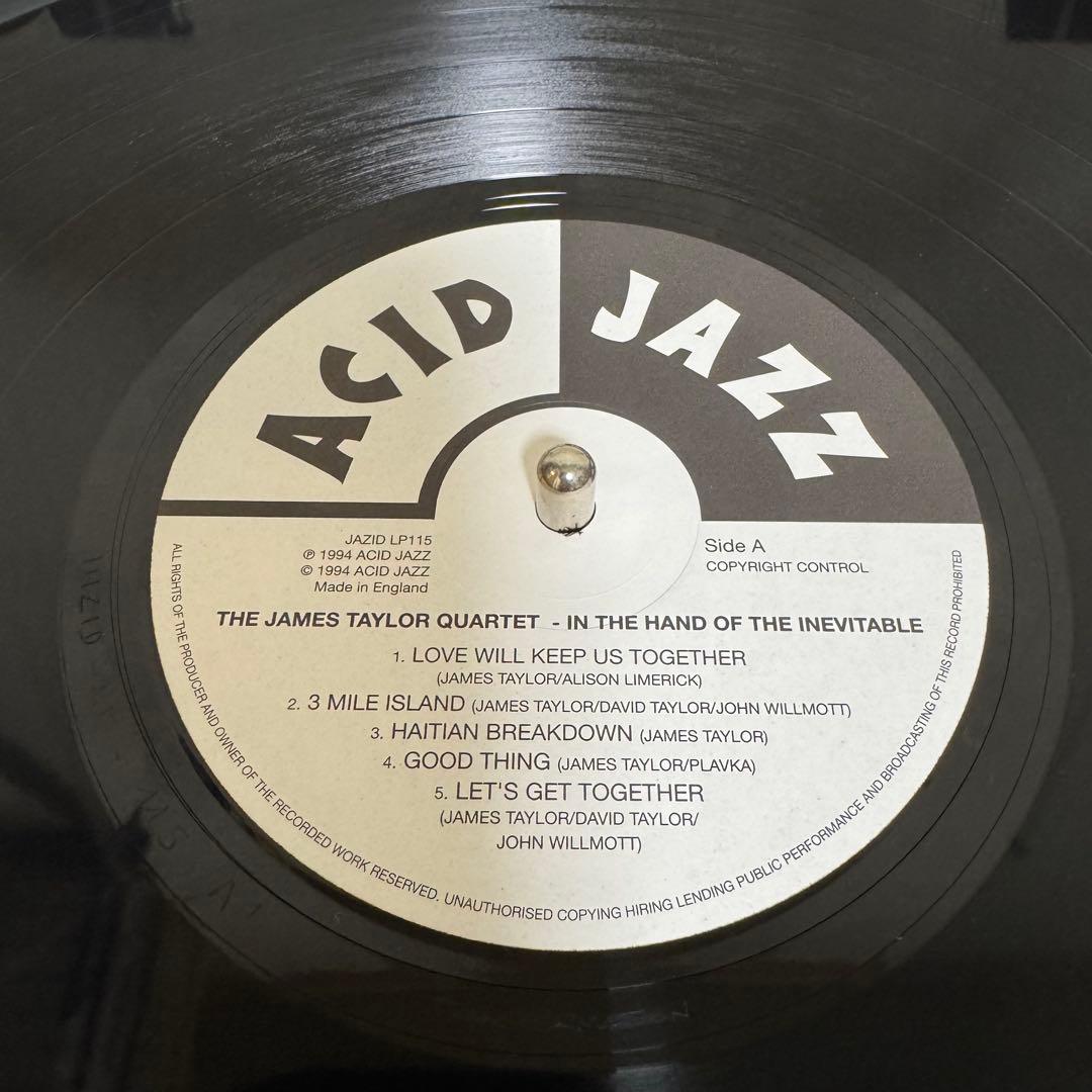 the james taylor quartet / 限定版 オリジナルレコード