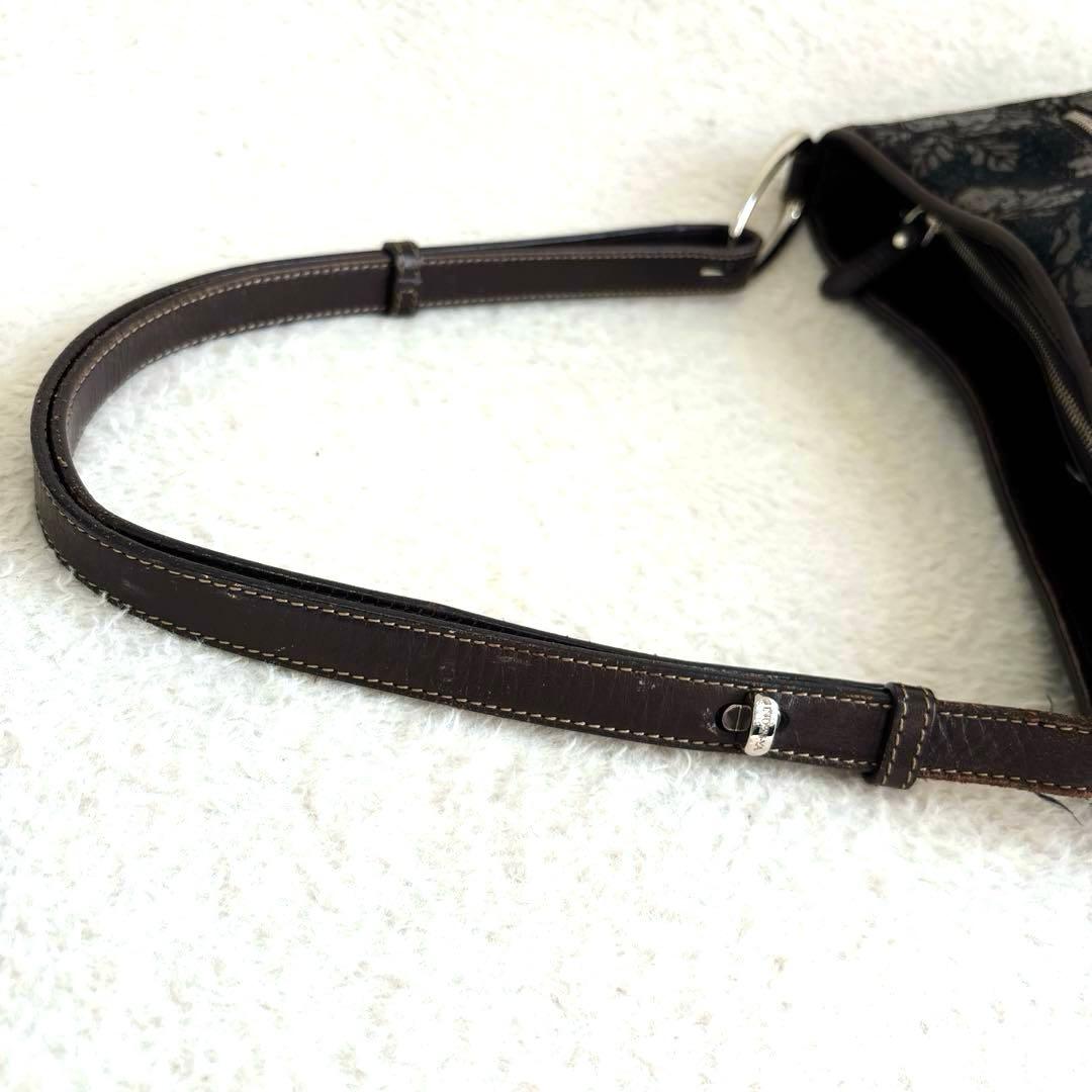 印傳屋 INDEN-YA 印伝屋　ショルダーバッグ　アデヤ　黒漆　カバン