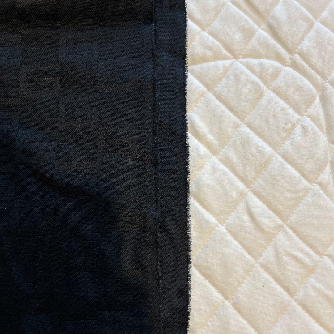 GUCCI ブラック マフラー フリンジ付き ストール