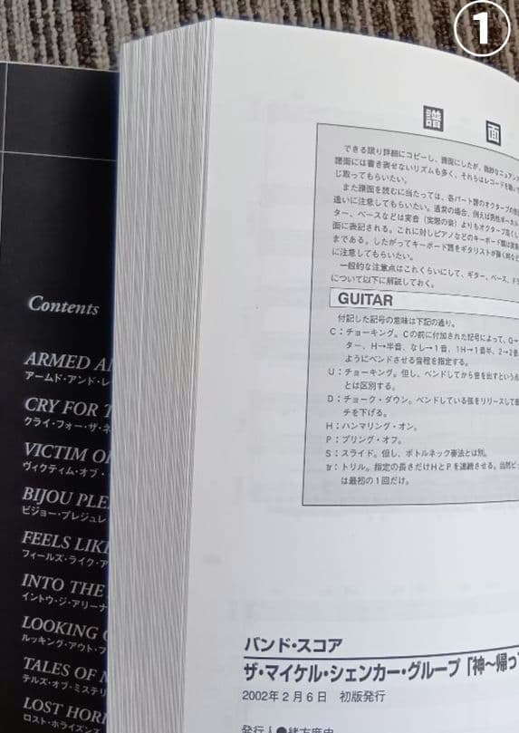 Michael Schenker スコア マイケル・シェンカー 楽譜 まとめ売り