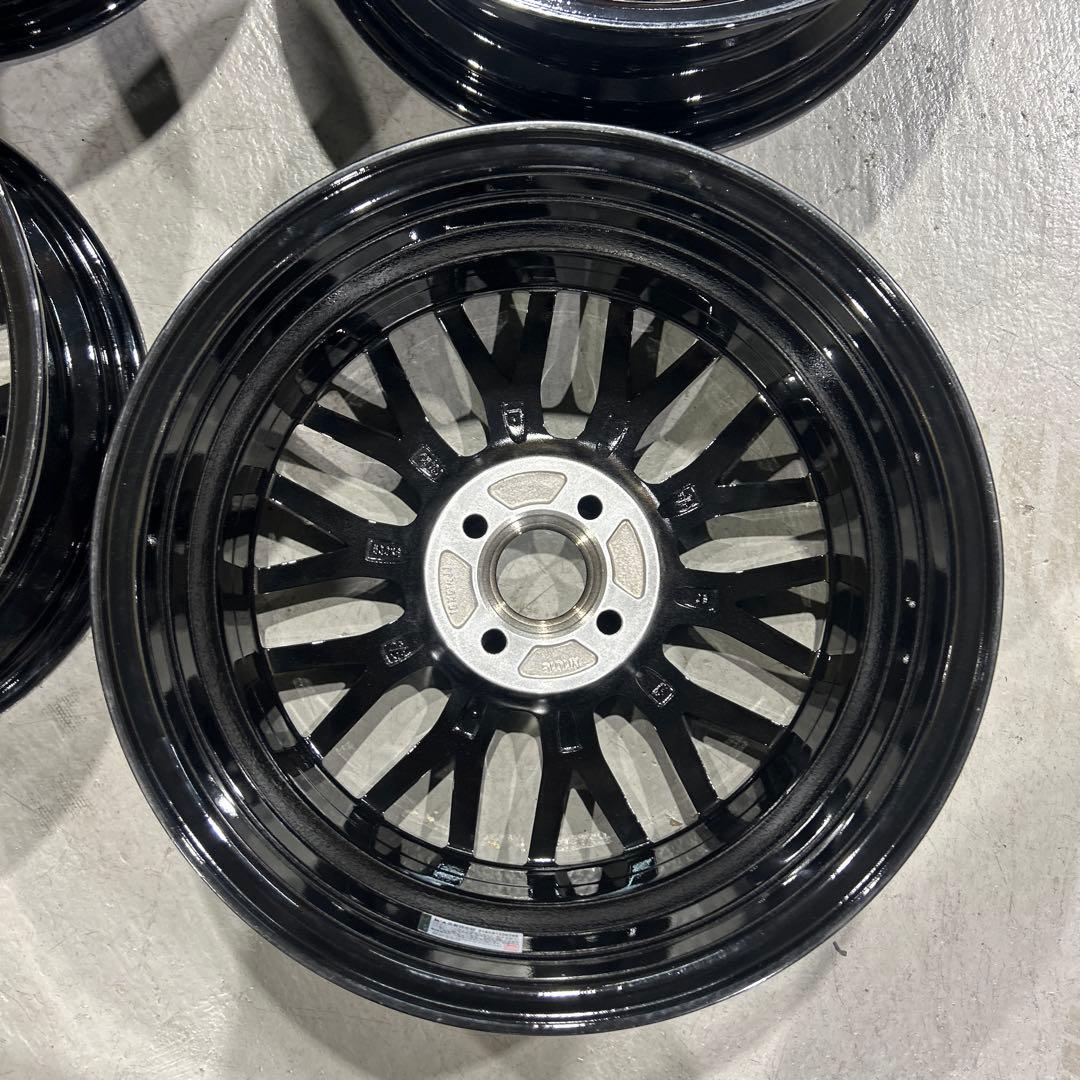 16インチ クローム ブラック ホイール 4本セット