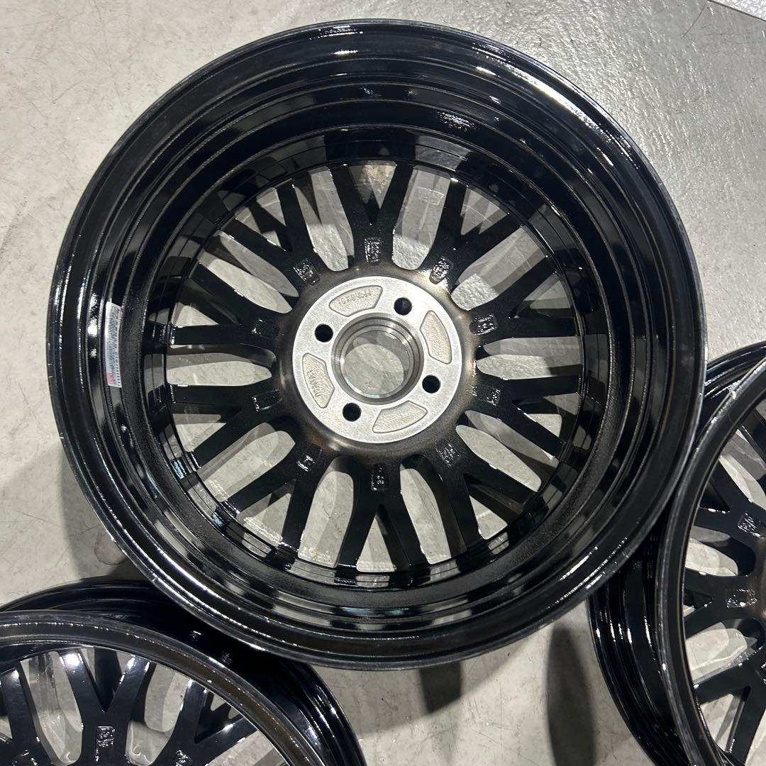 16インチ クローム ブラック ホイール 4本セット