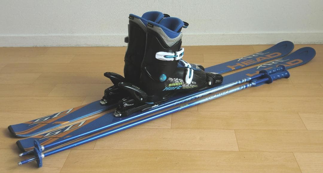 ■■11月限定■送料無料■HEAD■ジュニア用スキーセット■板127靴23■■