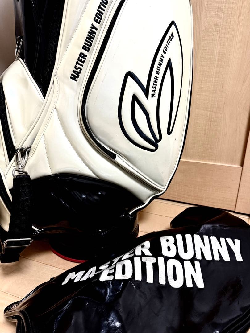 完売★マスターバニー★キャディバッグ★ゴルフ★パーリーゲイツ★ゴルフバッグ★白