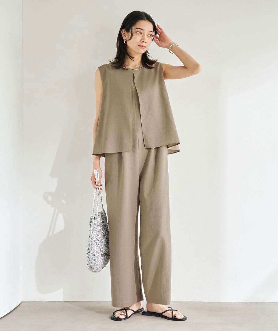 グリーンレーベル　ドライクロス レイヤード オールインワン