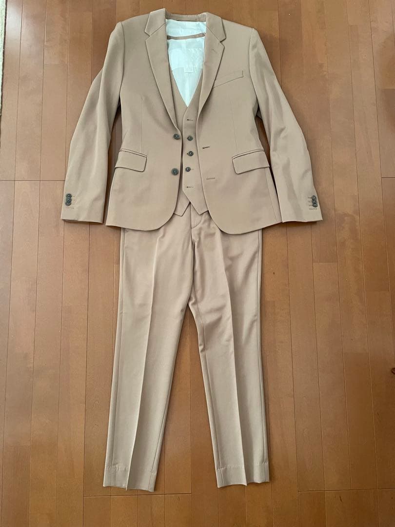 マルジェラ　Margiela  ベージュ スリーピーススーツ