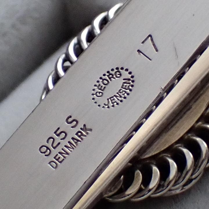 【正規品】ジョージジェンセン ラピスラズリ ♯17 シルバー925 ネクタイピン