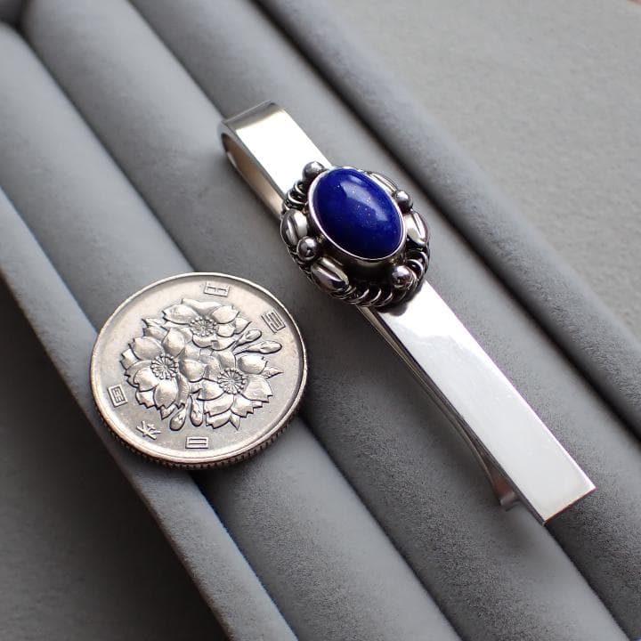【正規品】ジョージジェンセン ラピスラズリ ♯17 シルバー925 ネクタイピン
