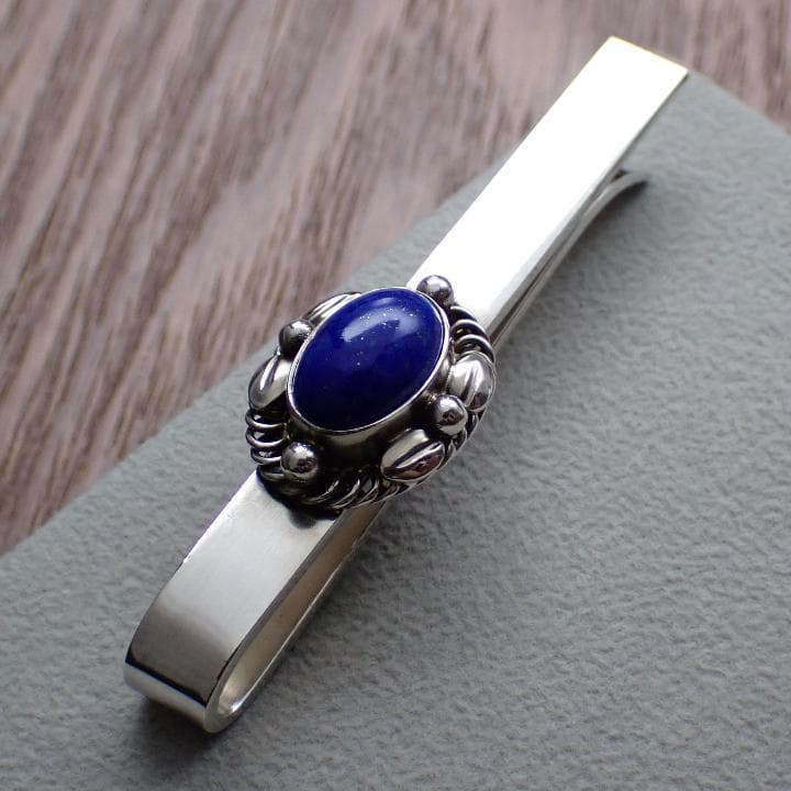 【正規品】ジョージジェンセン ラピスラズリ ♯17 シルバー925 ネクタイピン