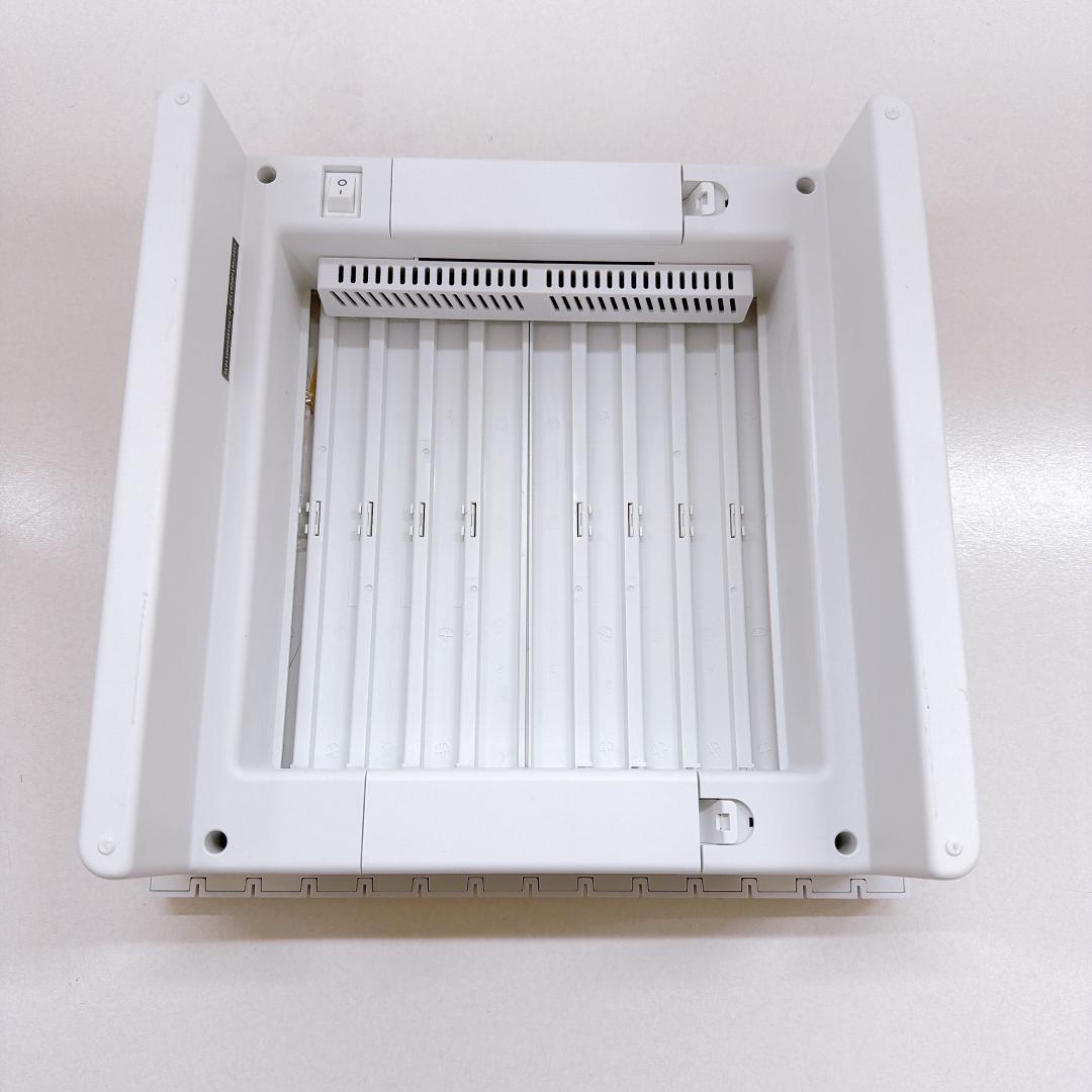 【良品】ZitA SQUARE 45L／ホワイト　自動開閉ごみ箱