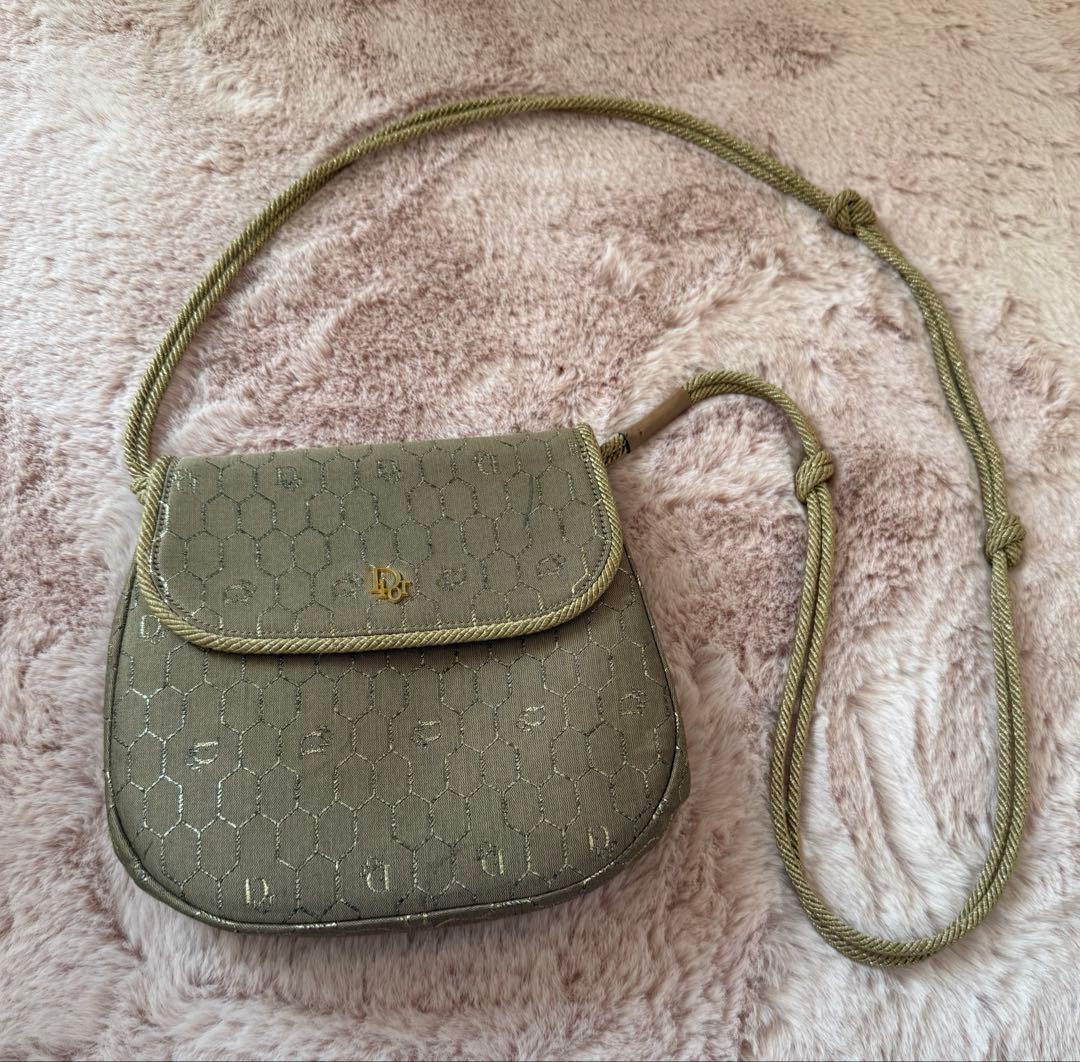 Dior　 ハニカムショルダーバッグ