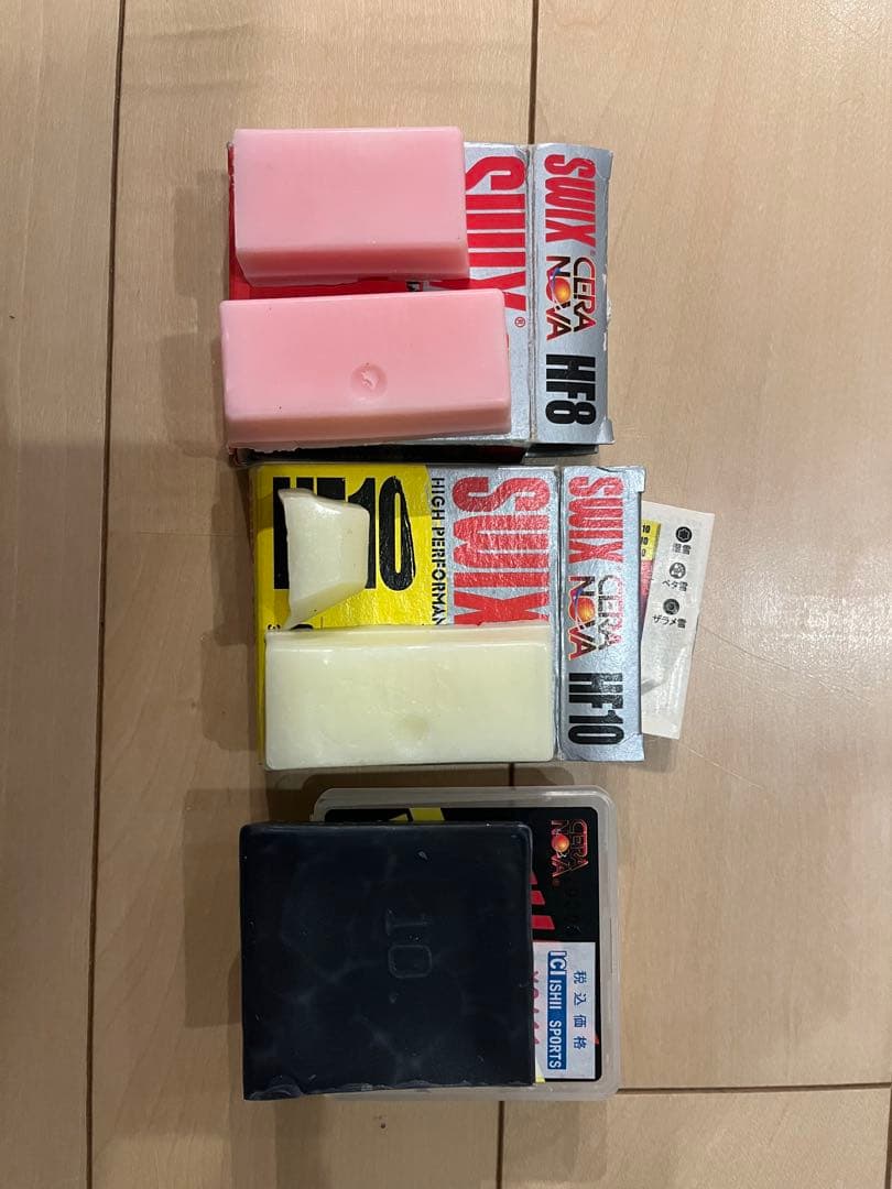 SWIX スキー用ワックス HF8 HF10 HF10BDセット